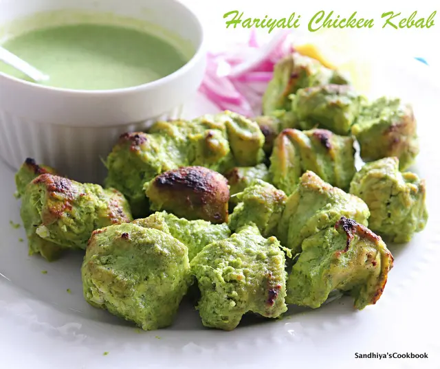 Chicken Hariyali Kebab